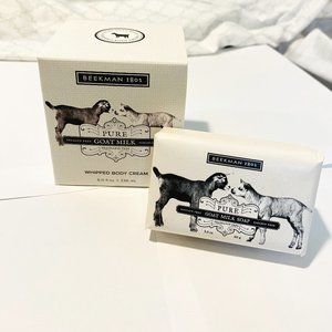 Beekman 1802  Goat Milk Whipped Body Cream & Soap